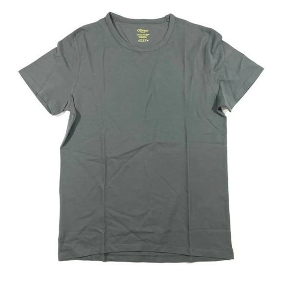 New Olivers Apparel Carbon District Tee Shirt Grey - Picture 1 of 5